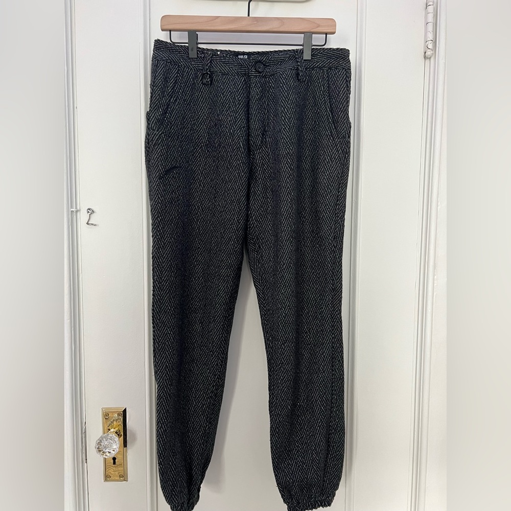 Men's PUBLISH Tweed Wool Jogger Pants | 30W